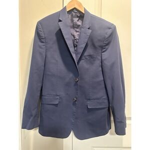 Lauren Ralph Lauren Men's Blue Blazer 100% Wool 42R